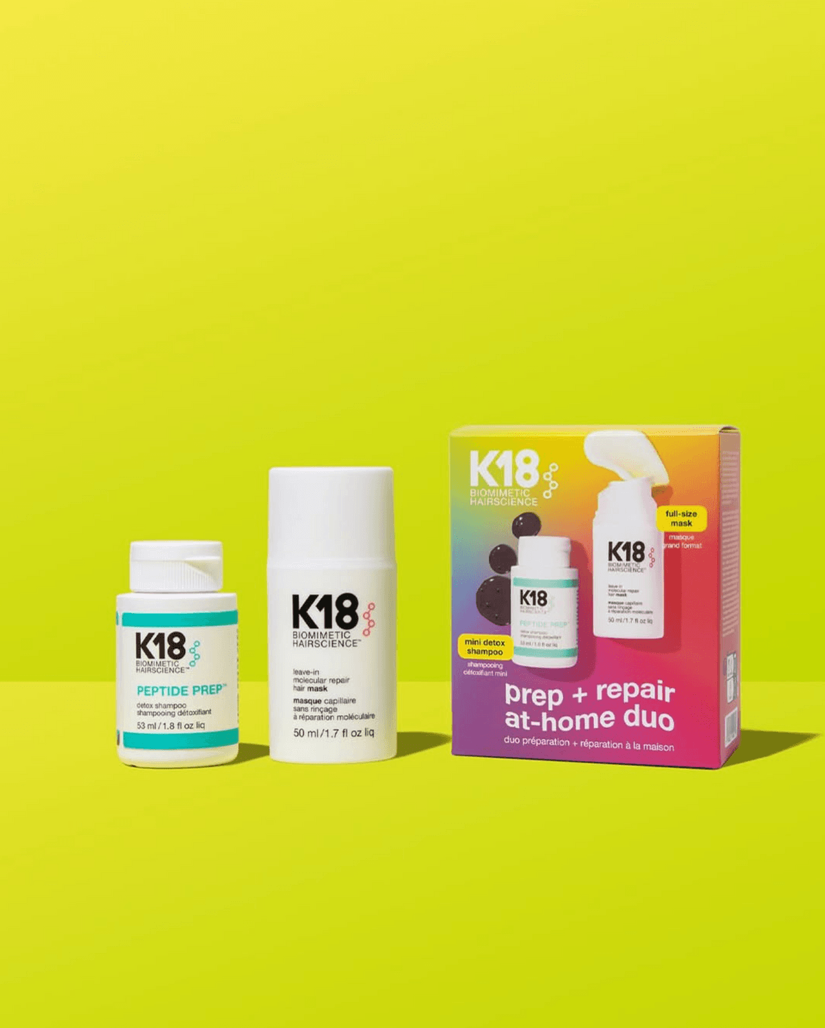 K18 Prep + Repair Duo (53ml + 50ml)